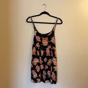 Black Floral Dress